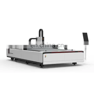 High Speed Optic Cnc Metal Fiber Cutter 1000w 1500w 2000w 3000w Fiber Laser Cutting Machine Price thumbnail-1