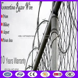 Unclipped Razor Ribbon Wire Razor Concertina Wire Coil Security Barrier thumbnail-4