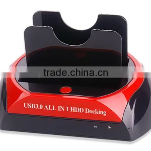 WLX-876U3 Mulit-function All -in-1 USB 3.0 SATA HDD Docking Station thumbnail-1