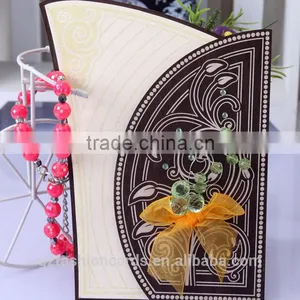 Latest Hot Sale Unique Wooden Engagement Invitation Card For Wedding thumbnail-1