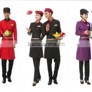Chinese Restaurant Hotel Waiter Uniform thumbnail-2