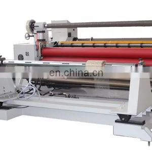 1800mm Jumbo Plastic Paper Film Cloth Fabric Roll Slitting Rewinding Machine thumbnail-2