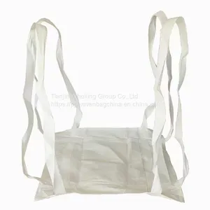FIBC Bags 1 Ton Big Building Material Bag High Quality PP Woven Big Bulk Bag Supplier thumbnail-1