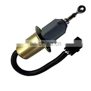 Excavator Parts Diesel Engine Fuel Shutoff Stop Solenoid Valve B4000-1115030 thumbnail-1
