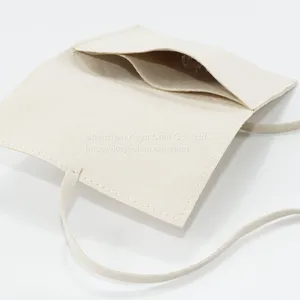 Suede Fabric Jewelry Earrings Ring Necklace Drawsrting Packaging Bags Pouch thumbnail-5