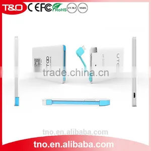Custom Credit Card Portable Mobile Power Bank 2500mah thumbnail-2