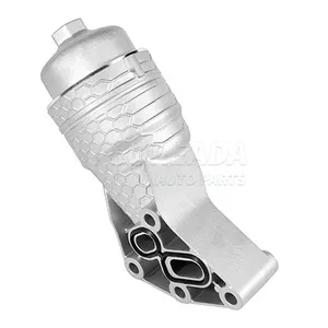 263003LAA0 26300-3LAA0 Aluminum Engine Oil Filter Housing Assy For Hyundai Kia Genesis G80 Palisade Sorento thumbnail-1