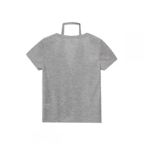 2025 New Women's Clothing French Fashion Hanging Neck Collar Double Layered V-neck Stacked Wear Show Thin Short Sleeve T thumbnail-4