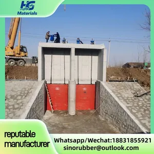 HG002 Integrated Cast Iron Gate, Buttress-type Gate Water-stop Gate for Farmland Irrigation, thumbnail-5