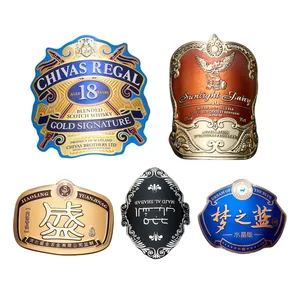 Quality Customized Metal Logo With Smooth Surface Treatment and 3D Artwork for Cloth, Jewelry, Glass Bottles Etc. thumbnail-2