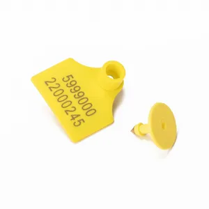 Paddle-shaped Visual Ear Tags & Electronic Ear Tags for Animal ID 134.2Khz Ear Tag for Manual/Auto Reading thumbnail-2
