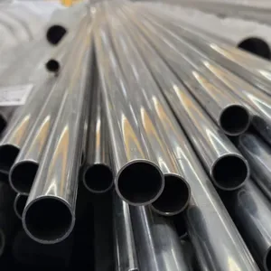 Custom Length 304 316 321 Stainless Steel Round Pipe, For Structural Support & Industrial Machinery Framework thumbnail-1
