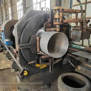 Used Eight-axis Pipe Profile Plasma Cutting Machine, Used Round Pipe Cutting Machine thumbnail-2