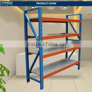 Colorful Shop Storage Furniture Custom Metal Rack Commodity Shelf thumbnail-3