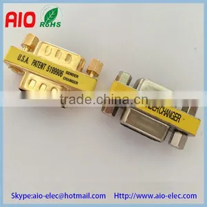 Two Way Type D SUB VGA Jack Female for Panel MINI Gender Changer thumbnail-1