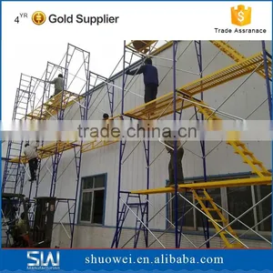 Galvanized and Color Painted Ladders and Scaffoldings for Formwork thumbnail-2