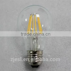 TUV CE ROHS Approved Clear Glass 6W E27 LED Filament Bulbs thumbnail-4
