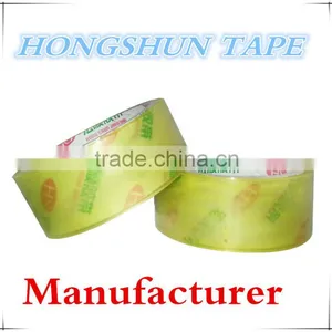 BOPP Carton Sealing Tape ,Packing Adhesive Tape, Yellow Transparent Tape,Customized Tape thumbnail-1