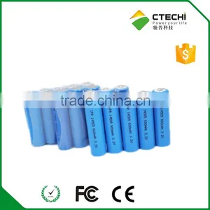 LifePO4 AA Size 3.2V Lithium Ion Battery 600mAh IFR14500 thumbnail-3