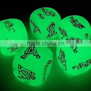 Adult Glowing Dice for Sexy Dice Game thumbnail-1