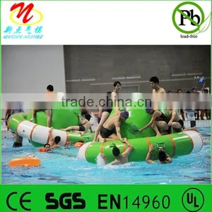 Inflatable Saturn Rocker Rotate Fun Inflatable Water Spinner thumbnail-1