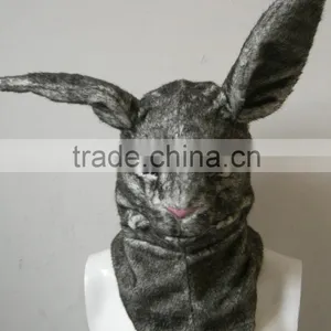 Festival Reality Clothing Display Props Latex Masks, Halloween Costumes Rabbits Mask thumbnail-3