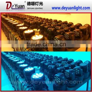 Professional Waterproof Led Light 12x15w 5 in 1 Agbwa Led Par Light Amber Color thumbnail-6