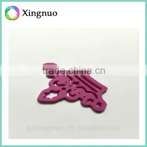 Embossed Garment Rubber Patch Logo thumbnail-5