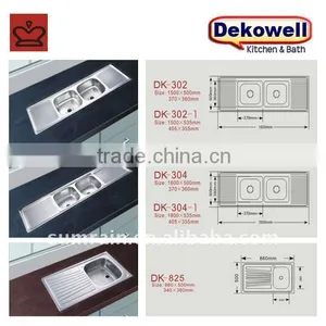 Stainless Steel Kitchen Sink thumbnail-1