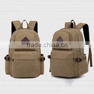 Multi-function Canvas Laptop Backpack thumbnail-1