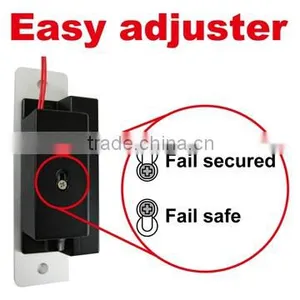 24V Fail-Safe And Secure Adjustable Electric Door Strike thumbnail-2