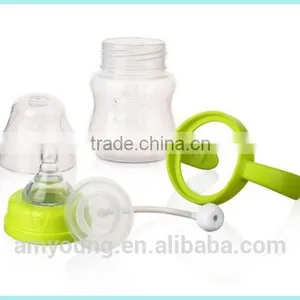 210ml Wide Mouth Glass Bottle Milk Bottle PP Bottle Manufacturers for Wholesale Infant Formula thumbnail-1