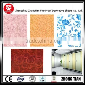 Waterproof Toilet Cubicle Partition Board Decorative High Pressure Compact Board thumbnail-3