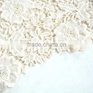 Hot Selling Racer Back Design Cotton Transparent Sleeveless Long Crochet Lace Tops thumbnail-6