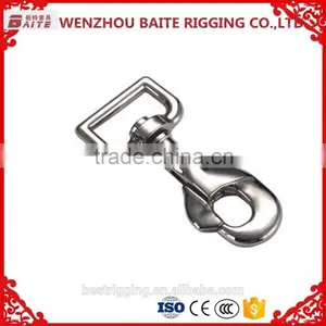 Nickel Plated Gold Plating Mini Dog Leash Alloy Snap Hook,Galvanized Dog Leash Swivel Eye Bolt Trigger Snap Hook thumbnail-1