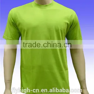 Polyester Cotton Short Sleeve Round Neck Custom Printed Promotional T-shirt thumbnail-1
