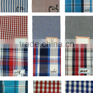 100%Cotton Good Quality Yarn Dyed Checked Fabrics for Shirting/pajamas/garment thumbnail-5