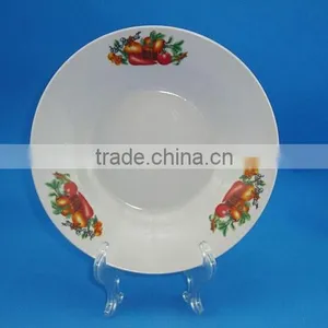 Factory Direct Sale Porcelain Soup Plate for All Market thumbnail-1