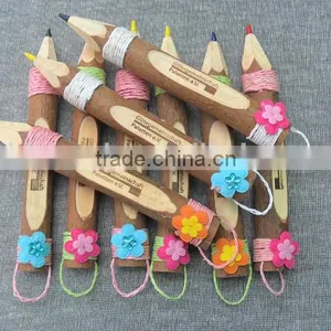 Promotion Cheap Wood Pen Best Choice for Gift and Promotion Twig Pencil Twig Pen Quality Choice thumbnail-6
