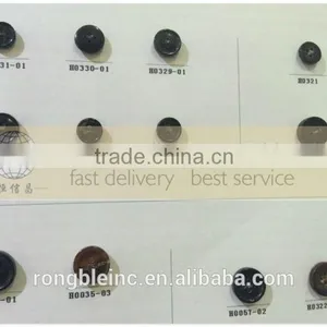4 Holes Black Caw Horn Button thumbnail-1