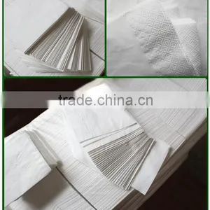 100% Virgin Wood Pulp Bag White Paper Napkin thumbnail-1