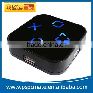 Computer Led Logo 4 Port Usb Hub With Mirror as Promotional Gift thumbnail-4