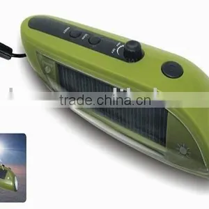 LED Solar Torch Radio thumbnail-1