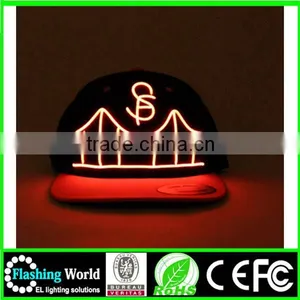 Clients First Reputation First Convenience Goods Baseball Caps With Led Lights thumbnail-4