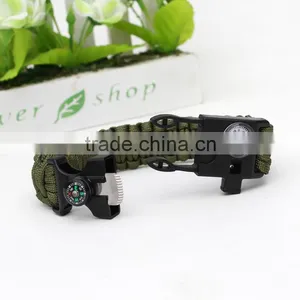2016 Hot Custom Paracord Fashion Bracelet With Ouch and Compass thumbnail-2