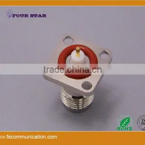 RP TNC Connector Female Flange With Extended Insulator and Pin thumbnail-1