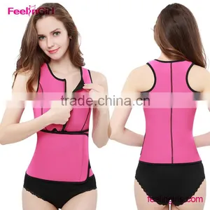 New Arrival Pink Corset Vest Firm Control Shapewear For Women thumbnail-1