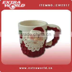 Santa Ceramic Christmas Coffee Mug thumbnail-1