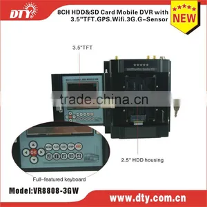 2015 Very Professional for School Bus Security 8 ch H.264 Dvr Software Free,VR8808-3G thumbnail-1