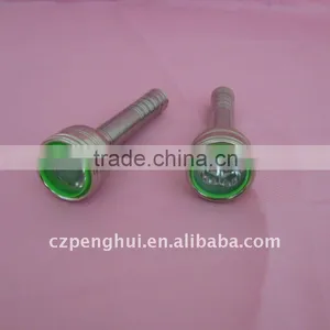 Mini Stainless Steel High Power Led Flashlight thumbnail-1
